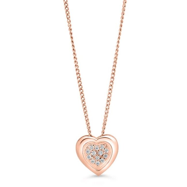 Pave Heart Pendant
