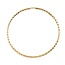 Bella Dazzle Diamond Cut Sleeper Hoop Earrings