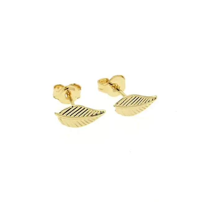 Bella Delights Leaf Stud Earrings