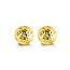 Cosmo Diamond Cut Ball Stud Earrings in 10K