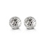 Cosmo Diamond Cut Ball Stud Earrings in 10K