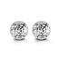 Cosmo Diamond Cut Ball Stud Earrings in 10K