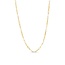 Paperclip Pearl Station Necklace