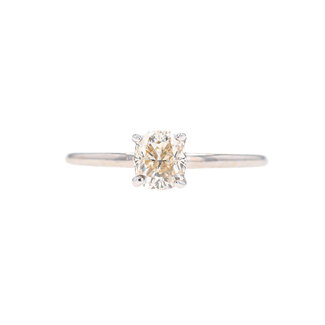 Beyond Round by Spicer Cole Cushion Cut Solitaire Engagement Ring