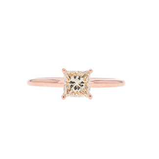 Beyond Round by Spicer Cole Princess Cut Solitaire Engagement Ring