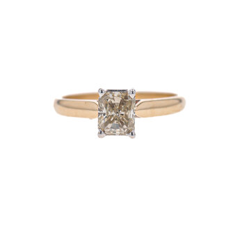 Beyond Round Bridal by Spicer Cole Radiant Cut Solitaire Engagement Ring