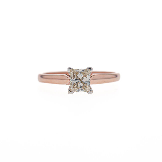 Princess Cut Solitaire Engagement Ring