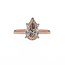 Pear Shaped Solitaire Engagement Ring