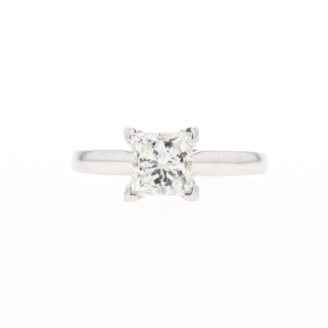 Princess Cut Solitaire Engagement Ring