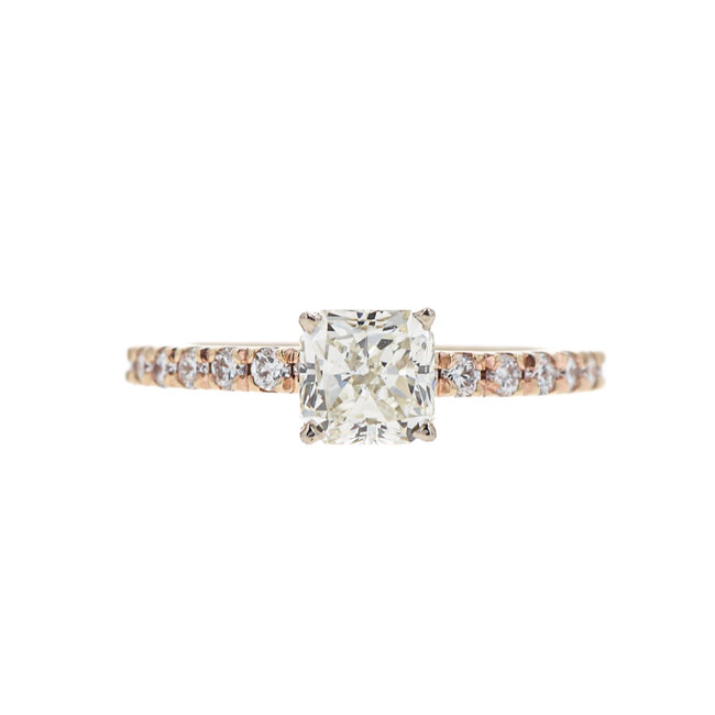 Radiant Cut Diamond Engagement Ring