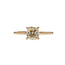 Cushion Cut Solitaire Engagement Ring