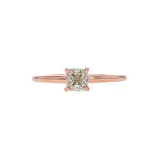 Beyond Round by Spicer Cole Radiant Cut Solitaire Engagement Ring