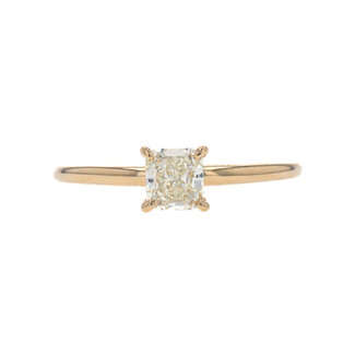 Beyond Round Bridal by Spicer Cole Radiant Cut Solitaire Engagement Ring