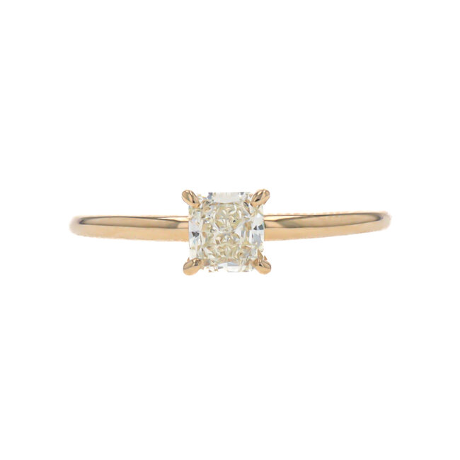Radiant Cut Solitaire Engagement Ring