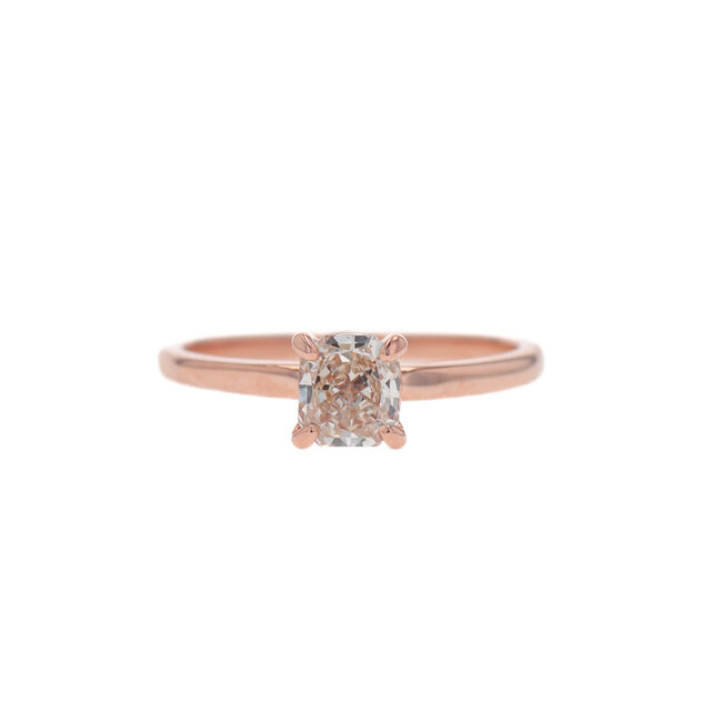 Radiant Cut Solitaire Engagement Ring