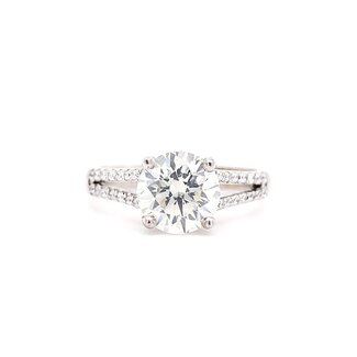 ExtraOrdinary Diamonds by Spicer Cole Round Brilliant Cut Diamond Engagement Ring
