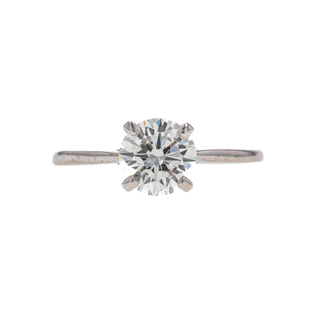 Round Brilliant Cut Solitaire Engagement Ring