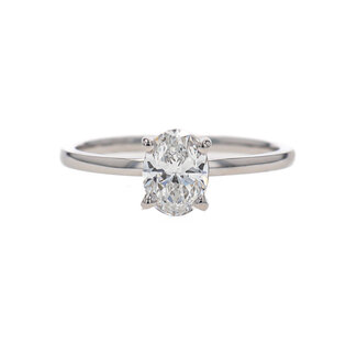 Beyond Round Bridal by Spicer Cole Oval Cut Solitaire Engagement Ring