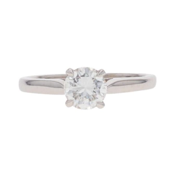 Round Brilliant Cut Solitaire Engagement Ring
