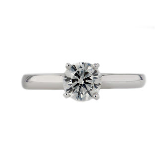 Philosophy by Spicer Cole Round Brilliant Cut Solitaire Engagement Ring