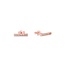 Bella Cubic Zirconia Bar Studs