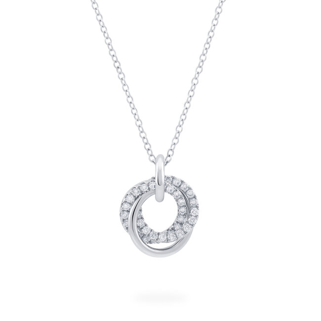 Rosée du Matin ® Small Diamond Entwine Pendant