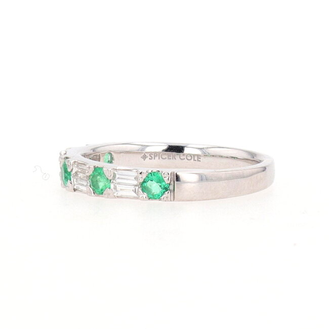 Diamond & Emerald Band