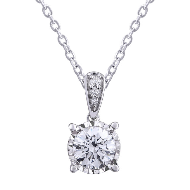 Solitaire Diamond Pendant