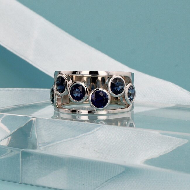 Custom Design Sapphire Ring