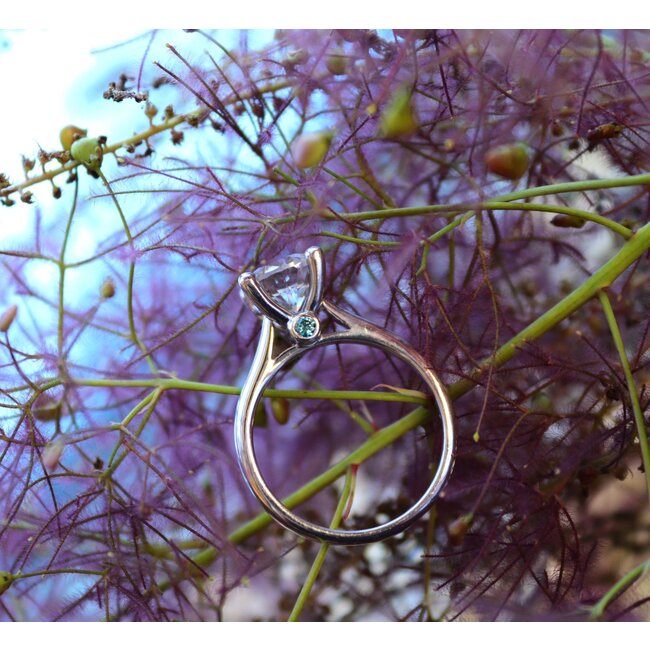 Round Brilliant Cut Solitaire Engagement Ring