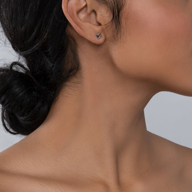 Birks Iconic ® Silver Rock & Pearl Earrings