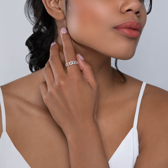 Birks Iconic ® Stackable Diamond Bee Chic Ring