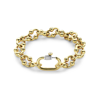 Ti Sento Ti Sento Chunky Signature Bubble Link Bracelet