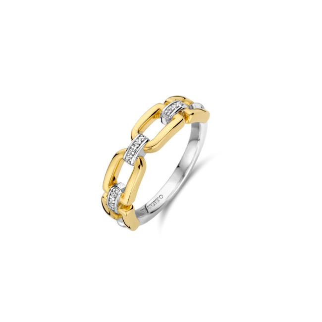 Ti Sento Open Link Ring