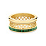 Birks Dare to Dream® 18K Malachite Ring -  Size 7