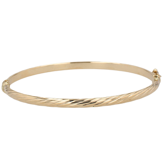 Everyday Gold by Spicer Cole Twist Bangle