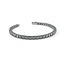 Stainless Steel Black CZ Tennis Bracelet