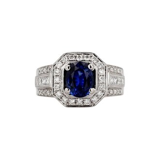 Colour by Spicer Cole Sapphire & Diamond Ring
