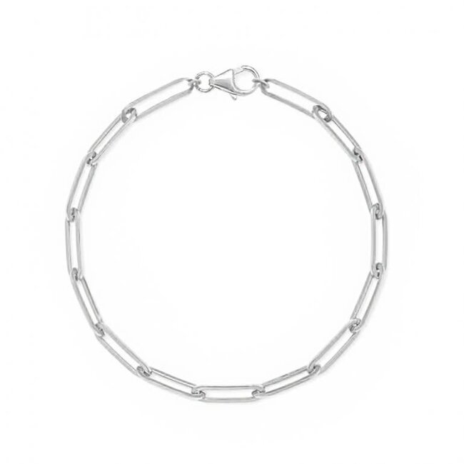 4.7mm Paperclip Bracelet