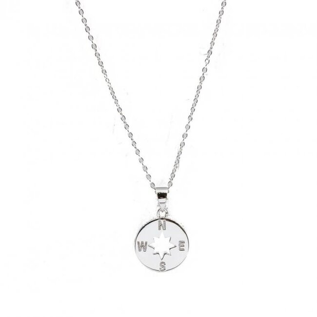 Plain Star Compass Necklace