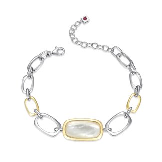 Elle Time & Jewellery Elle Allure Mother of Pearl Link Bracelet