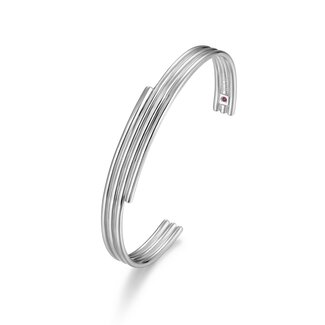 Elle Time & Jewellery Elle Goddess 3-Row Cuff Bangle