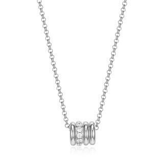 Elle Time & Jewellery Elle Goddess 4-Row CZ Necklace