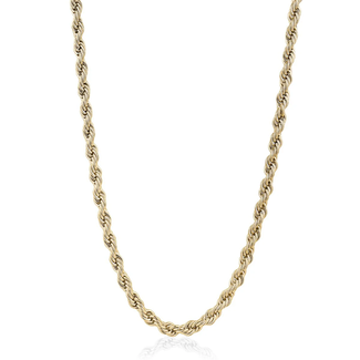 Italgem Steel Stainless Steel 6mm Rope Chain 24"