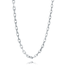 Stainless Steel 7mm Round Link Brushed Chain 24"