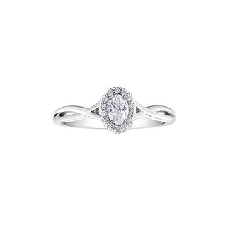 Utwo by Spicer Cole Halo Diamond Engagement Ring