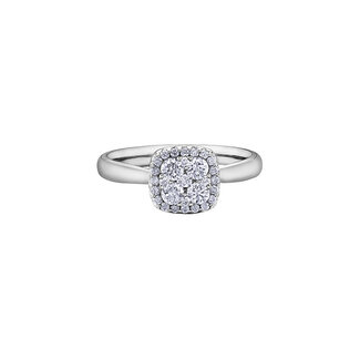 Utwo by Spicer Cole Halo Diamond Engagement Ring