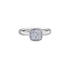 Halo Diamond Engagement Ring