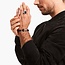 Black Leather Toggle Bracelet