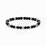Lucky Charm & Obsidian Bead Bracelet